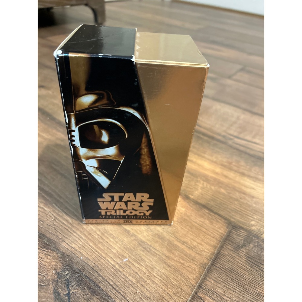 Star Wars Trilogy Special Edition VHS‎ Gold Box Set 1997 THX Mastered 4102930